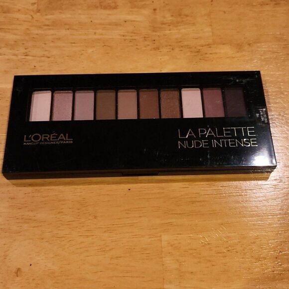 NEW L'OREAL COLOR RICHE LA PALETTE 10 X Eyeshadow w/ Mirror, Nude Intense - Picture 1 of 7